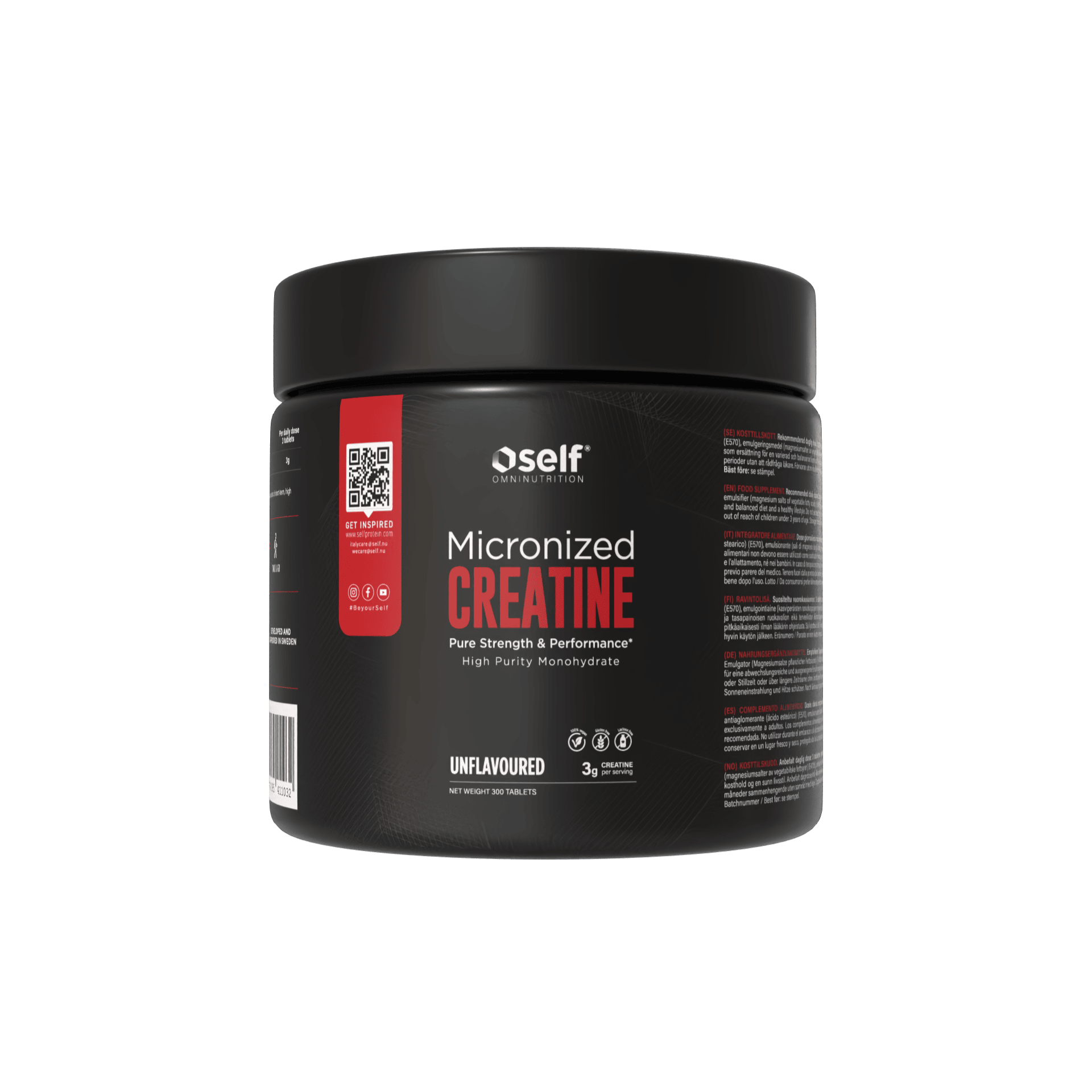 Micronized-creatine